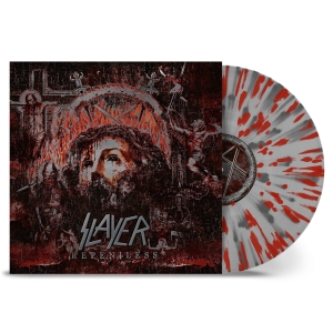 Slayer - Repentless (Clear Silver Red Splatter Vinyl) in the group VINYL / Upcoming releases / Hårdrock at Bengans Skivbutik AB (5633634)