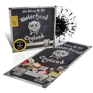 Motörhead - No Sleep At All (50th Anniversary Clear Splatter Vinyl) in the group VINYL / Upcoming releases / Hårdrock,Pop-Rock at Bengans Skivbutik AB (5633725)
