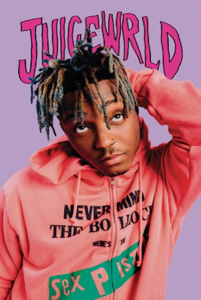 Juice Wrld - Never Mind 91,5 X 61 Cm in the group OTHER / Merchandise at Bengans Skivbutik AB (5634270)