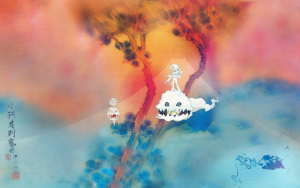 Kanye West - Kids See Ghosts 91,5 X 61 Cm in the group OTHER / Merchandise at Bengans Skivbutik AB (5634276)