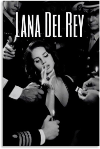 Lana Del Rey - Smoking   91,5 X 61 Cm in the group OTHER / Merchandise at Bengans Skivbutik AB (5634283)