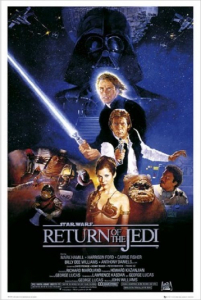 Movie Poster - Star Wars Episode 6 Return Of The Jedi 91,5 X 61 Cm in the group OTHER / Merchandise at Bengans Skivbutik AB (5634289)