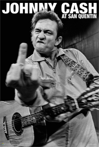 Johnny Cash - Finger 91,5 X 61 Cm in the group OTHER / Merchandise at Bengans Skivbutik AB (5634304)