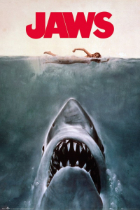 Movie Poster - Jaws - Key Art 91,5 X 61 Cm in the group OTHER / Merchandise at Bengans Skivbutik AB (5634307)