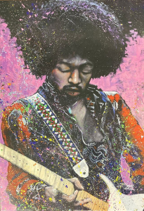 Jimi Hendrix - Fishwick 91,5 X 61 Cm in the group OTHER / Merchandise at Bengans Skivbutik AB (5634320)