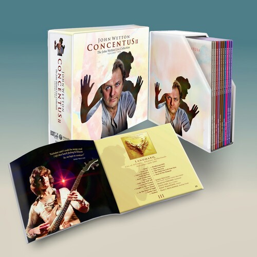 John Wetton - Concentus - The John Wetton Live Co in the group CD / Pop-Rock at Bengans Skivbutik AB (5634493)