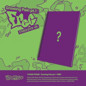 Young Posse  - Young Posse - Ep (Growing Pain Pt. 1 : Free (Sticker Book Ver.) in the group CD / Upcoming releases / K-Pop at Bengans Skivbutik AB (5634535)