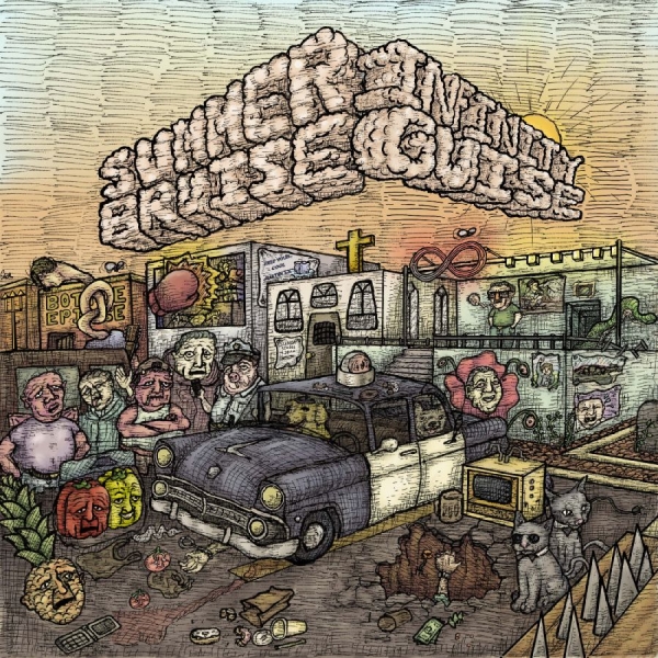 Summerbruise - Infinity Guise (Clear W/ Orange & R in the group OUR PICKS / Friday Releases / 2025-09-19 at Bengans Skivbutik AB (5634619)