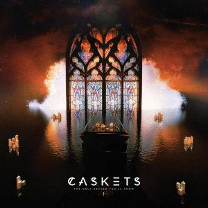 Caskets - The Only Heaven You'll Know (Orange/Sky Blue Splatter Vinyl LP) in the group OUR PICKS / Friday Releases / 2025-11-07 at Bengans Skivbutik AB (5634721)