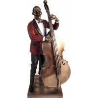 Jazz Statyett - Kontrabas (Höjd Ca 34Cm) in the group MERCHANDISE / Accessoarer /  at Bengans Skivbutik AB (5634969)