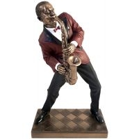 Jazz Statyett - Altsaxofon (Höjd Ca 26Cm) in the group MERCHANDISE / Accessoarer /  at Bengans Skivbutik AB (5634971)
