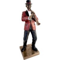 Jazz Statyett - Klarinett (Höjd Ca 31Cm) in the group MERCHANDISE / Accessoarer /  at Bengans Skivbutik AB (5634973)