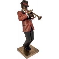 Jazz Statyett - Trumpet (Höjd Ca 30Cm) in the group MERCHANDISE / Accessoarer /  at Bengans Skivbutik AB (5634974)