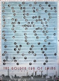Jazz Poster 70X100 - The Golden Era Of Swing (1917-1946) in the group MERCHANDISE / Accessoarer /  at Bengans Skivbutik AB (5634983)