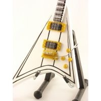 Quite Riot Ozzy Osbourne - Minigitarr Randy Rhoads (Ca 25Cm) in the group MERCHANDISE / Accessoarer / Hårdrock at Bengans Skivbutik AB (5635147)