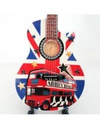 Beatles - Minigitarr Tribute (Höjd Ca 25Cm) in the group MERCHANDISE / Accessoarer / Pop-Rock at Bengans Skivbutik AB (5635154)