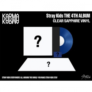 Stray Kids - Karma (Clear Sapphire Vinyl) in the group VINYL / Upcoming releases / Pop-Rock at Bengans Skivbutik AB (5635217)