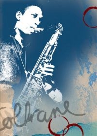 Coltrane John - Konsttryck (Storlek Ca 30X40cm) in the group MERCHANDISE / Accessoarer /  at Bengans Skivbutik AB (5635306)