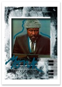 Monk Thelonious - Konsttryck (Ca 30X40cm) in the group MERCHANDISE / Accessoarer /  at Bengans Skivbutik AB (5635313)