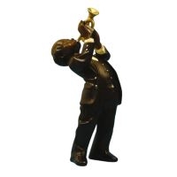 Jazzfigur - Trumpet (Höjd Ca 17Cm) in the group MERCHANDISE / Accessoarer /  at Bengans Skivbutik AB (5635318)