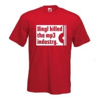 Vinyl Killed The Mp3 Industry - T-Shirt (Small) in the group MERCHANDISE / T-shirt / Pop-Rock at Bengans Skivbutik AB (5635569)