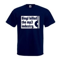Vinyl Killed The Mp3 Industry - T-Shirt (Xx-Large) in the group MERCHANDISE / T-shirt / Pop-Rock at Bengans Skivbutik AB (5635575)