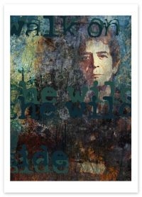 Reed Lou - Konsttryck (Storlek Ca 30X40cm) in the group MERCHANDISE / Accessoarer / Pop-Rock at Bengans Skivbutik AB (5635583)