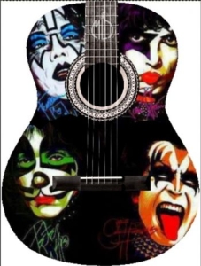 Kiss - Kylskåpsmagnet 