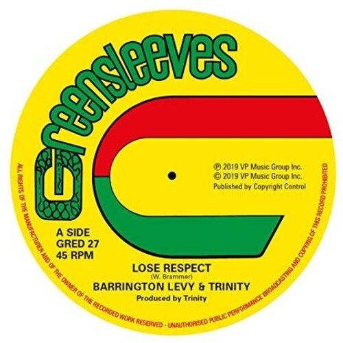 Barrington Levy & Trinity - Lose Respect in the group VINYL / Reggae at Bengans Skivbutik AB (5636293)