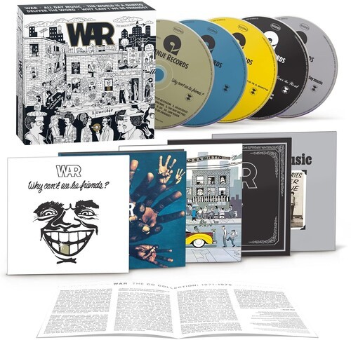War - The Cd Collection 1971-1975 in the group CD / Pop-Rock at Bengans Skivbutik AB (5636857)