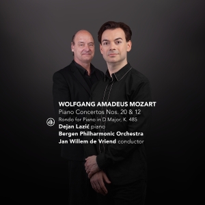 Dejan Lazic & Bergen Philharmonic Orchestra & Jan Willem De Vriend - Mozart: Piano Concertos Nos. 20 & 12 / Rondo For Piano In D Major, K. 485 in the group CD / Upcoming releases / Classical at Bengans Skivbutik AB (5636890)