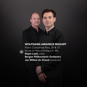 Dejan Lazic & Bergen Philharmonic Orchestra & Jan Willem De Vriend - Mozart: Piano Concertos Nos. 20 & 12 / Rondo For Piano In D Major, K. 485 in the group OUR PICKS / Friday Releases / 2025-10-17 at Bengans Skivbutik AB (5636890)