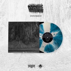 Defacement - Doomed (Blue/White Vinyl Lp) in the group OUR PICKS / Friday Releases / 2025-11-07 at Bengans Skivbutik AB (5636919)