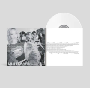 Le Sserafim - Easy-Crazy-Hot (Special Vinyl [Silver White]) in the group VINYL / Upcoming releases / K-Pop at Bengans Skivbutik AB (5637089)