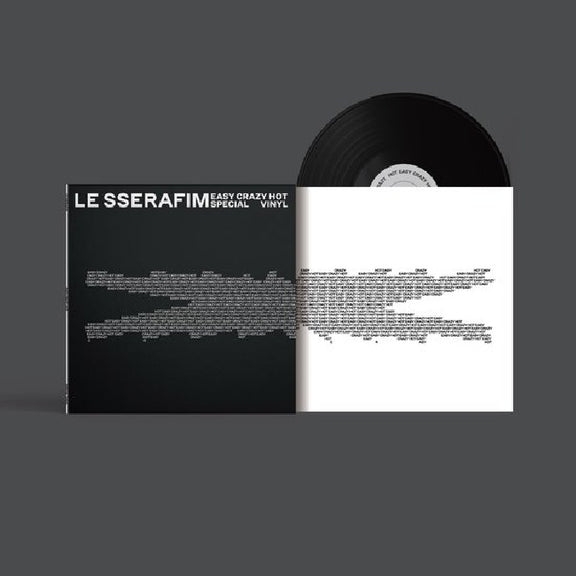 Le Sserafim - Easy-Crazy-Hot (Special Vinyl Black) in the group VINYL / Bestsellers at Bengans Skivbutik AB (5637089)