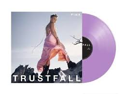 P!Nk - Split Seams/Vikt Hörn Trustfall (Violet Vinyl) in the group OTHER / -Start Split at Bengans Skivbutik AB (5637343)