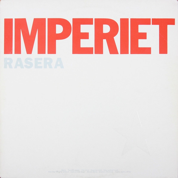 Imperiet - Rasera in the group VINYL / Bestsellers at Bengans Skivbutik AB (5637419)