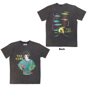 The Cure - Beach Party Tour 86 Stone Wash Uni Char T-Shirt in the group MERCHANDISE / T-shirt / Pop-Rock at Bengans Skivbutik AB (5637611r)