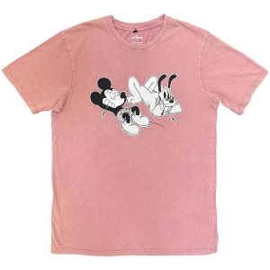 Disney - Mickey & Pluto Relax Stone Wash Uni Kashmir Red T-Shirt in the group MERCHANDISE / T-shirt / Film-Musikal at Bengans Skivbutik AB (5637624r)
