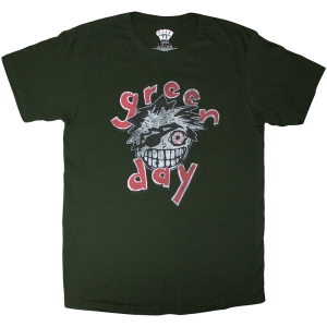 Green Day - Eye Patch Uni Green T-Shirt in the group MERCHANDISE / T-shirt / Punk at Bengans Skivbutik AB (5637702r)