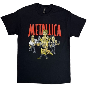 Metallica - Load Chavez Cartoon Uni Bl T-Shirt in the group MERCHANDISE / T-shirt / Hårdrock at Bengans Skivbutik AB (5637706r)