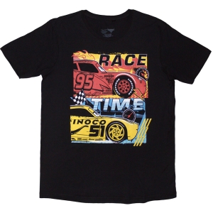 Disney - Cars Race Time Uni Bl T-Shirt in the group MERCHANDISE / T-shirt / Film-Musikal at Bengans Skivbutik AB (5637943r)