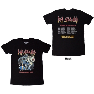Def Leppard - Summer Stadium Tour Uni Bl T-Shirt in the group MERCHANDISE / T-shirt / Hårdrock at Bengans Skivbutik AB (5637944r)