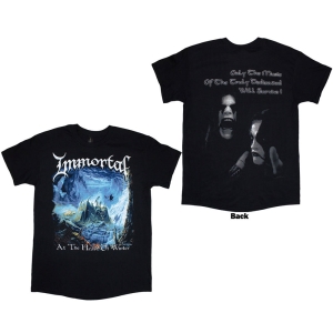 Immortal - At The Heart Of Winter Uni Bl T-Shirt in the group MERCHANDISE / T-shirt / Hårdrock at Bengans Skivbutik AB (5637948r)