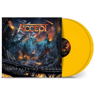 Accept - The Rise Of Chaos (Yellow 2Lp Gatefold) in the group VINYL / Upcoming releases / Hårdrock at Bengans Skivbutik AB (5637963)