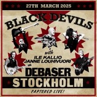 Black Devils With Janne Louhivuori - Debaser Stockholm in the group VINYL / Upcoming releases / Pop-Rock at Bengans Skivbutik AB (5638039)