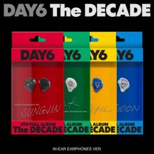 Day6  - The Decade (In-Ear Earphones Ver.) in the group MERCHANDISE / Merch+Code / Kommande / K-Pop at Bengans Skivbutik AB (5638045)