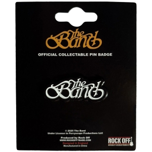 The Band - Logo Pin Badge in the group MERCHANDISE / Merch / Pop-Rock at Bengans Skivbutik AB (5638470)