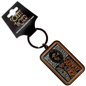 Sonny & Cher - Indiana Beach Keychain in the group MERCHANDISE / Merch / Pop-Rock at Bengans Skivbutik AB (5638475)