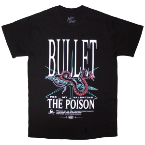 Bullet For My Valentine - The Poison Snake Uni Bl T-Shirt in the group MERCHANDISE / T-shirt / Hårdrock at Bengans Skivbutik AB (5638741r)
